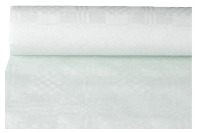 PAPSTAR Nappe damassée, (l)1,2 x (L)50 m, blanc