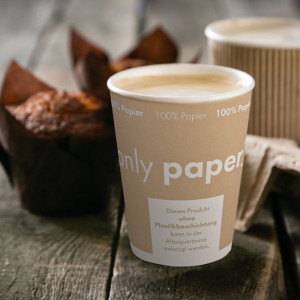 NATURE Star Gobelet pour café en papier dur 