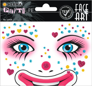 HERMA Face Art Sticker visage 