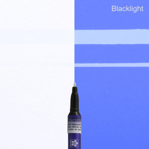 SAKURA Marqueur permanent Pen-Touch UV Moyen, bleu uv