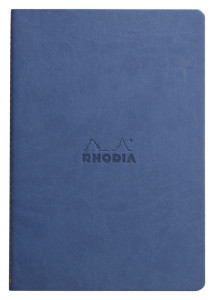 RHODIA Carnet piqûre textile RHODIARAMA, A5, ligné