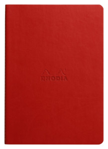 RHODIA Carnet piqûre textile RHODIARAMA, A5, ligné