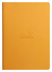 RHODIA Carnet piqûre textile RHODIARAMA, A5, ligné