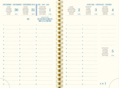 EXACOMPTA Agenda de poche SAD 13S VERONE, 2023/2024, 16 mois