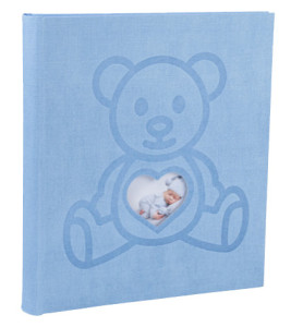 EXACOMPTA Album photos livre OURS TEDDY, 290 x 320 mm, rose