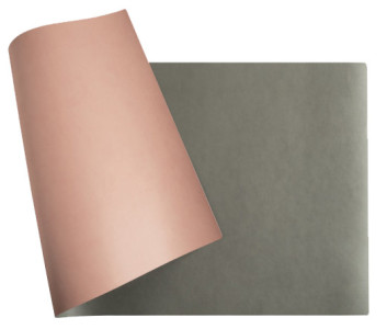 EXACOMPTA Sous-mains, 350 x 600 mm, nude / gris