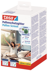 tesa Filtre à pollen pour fenêtre, 2,40 m x 1,20 m