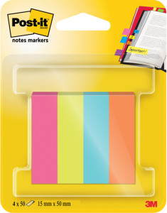 Post-it Marque-page Page Marker, 12,7 x 44,4 mm, Beachside