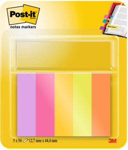 Post-it Marque-page Page Marker, 12,7 x 44,4 mm, Beachside