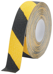 DURABLE Bande antidérapante DURALINE GRIP+, 25 mm,jaune/noir