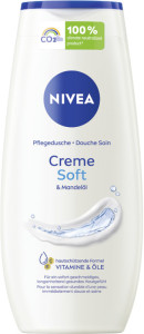 NIVEA Gel douche crème soft à l'huile d'amande, 250 ml