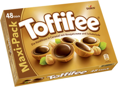 Toffifee Praliné, paquet de 48, 400 g