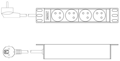 DIGITUS Multiprise 10