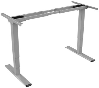 DIGITUS Piètement de table réglable en hauteur, blanc