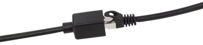 LogiLink Rallonge câble patch Premium, Cat.6A, 10 m, noir