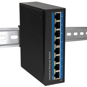 LogiLink Switch industriel Gigabit Ethernet, 8 ports