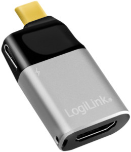 LogiLink Adaptateur graphique USB 3.2 Gen2, USB-C - HDMI/USB