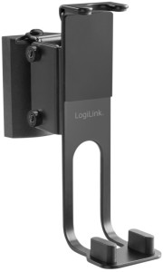 LogiLink Support mural de haut-parleur pour SONOS, noir