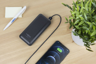 ANSMANN Batterie externe mobile PB320PD, 10.000 mAh, noir