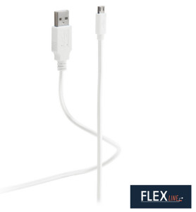 FLEXLINE Câble de chargement & de données, USB-A - USB-B