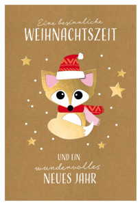 SUSY CARD Weihnachtskarte 