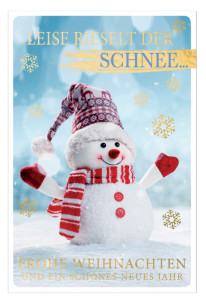 SUSY CARD Weihnachtskarte 