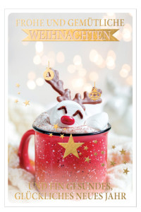 SUSY CARD Weihnachtskarte 