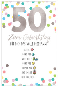 SUSY CARD Geburtstagskarte - 40. Geburtstag 