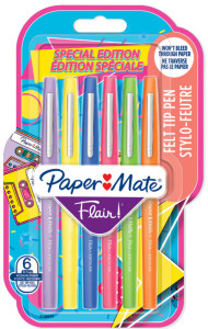 Paper:Mate Stylo feutre Flair RETRO, étui de 12