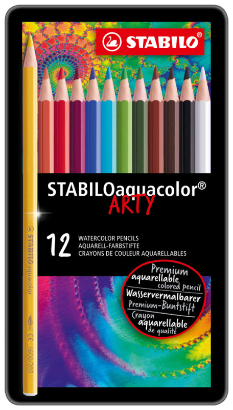 STABILO Color crayon de couleur, étui cartonné de 24 pièces