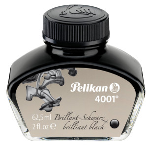 Pelikan Encre 4001 dans un flacon en verre, vert foncé