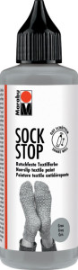 Marabu Peinture pour textile Sock Stop, 90 ml, gris