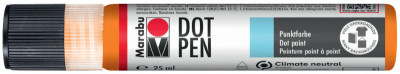 Marabu Peinture point à point Dot Pen, 25 ml, jaune