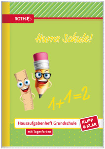 ROTH Grundschul-Hausaufgabenheft Klipp&Klar 