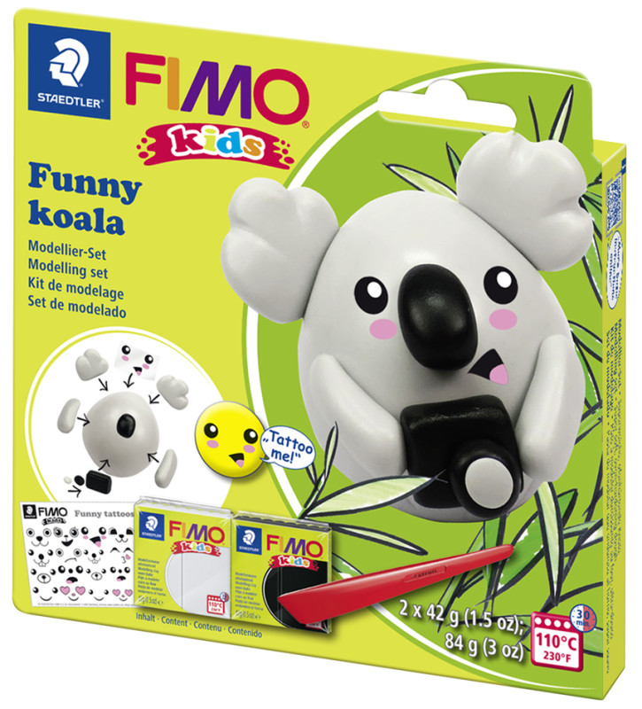 FIMO Kit de modelage kids Funny koala, blister