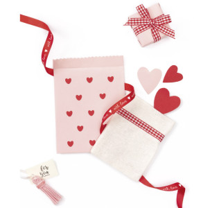 folia Ruban en tissu set Sweet bouquet, longueur totale:5,5m