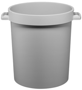 orthex Conteneur de jardin/bac Recycled, 80 litres, taupe