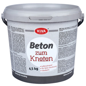 ViVA DECOR Béton créatif à modeler, seau de 1,5 kg