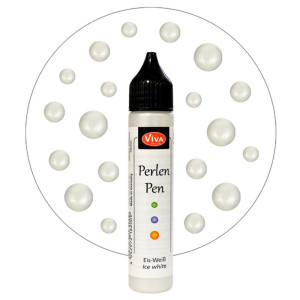 ViVA DECOR Stylo à perles, 28 ml, bleu pastel