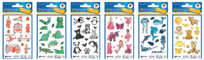 AVERY Zweckform ZDesign KIDS Papier micacé, assortiment