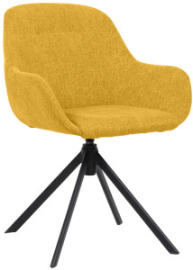 PAPERFLOW Fauteuil tournant SIRA, jaune