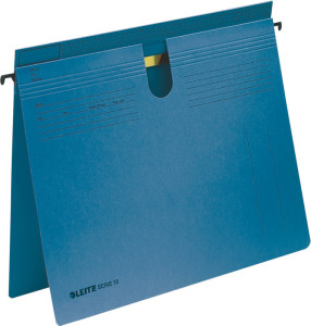 LEITZ SERIE 18 Hängehefter, Manilakarton 250 g/qm, blau