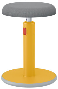 LEITZ Tabouret assis-debout Ergo Cosy Aktiv, jaune