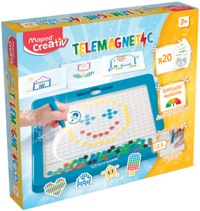 Maped CREATIV Tablette de dessins jetons TELEMAGNETIC, bleu