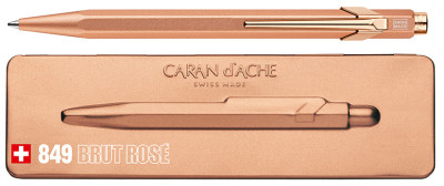 CARAN D'ACHE Stylo à bille 849 GoldBar, or