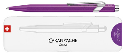 CARAN D'ACHE Stylo à bille 849 Colormat-X, violet