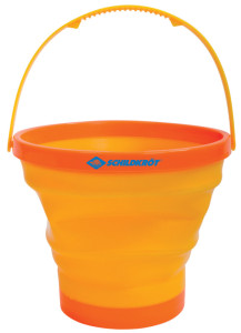 SCHILDKRÖT Seau de plage, pliable, orange