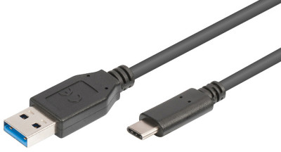 DIGITUS Kit de câbles de données & chargement, USB-C - USB-A