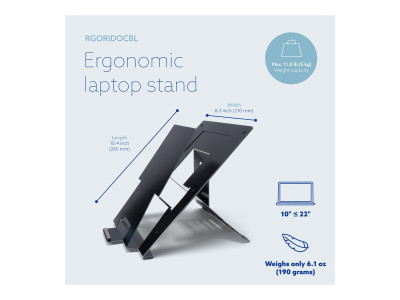 R-Go Tools : R-GO RISER DOCUMENT LAPTOP STAND