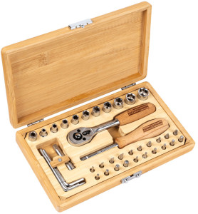 BRÜDER MANNESMANN Jeu d'outils ECOLINE, mallette, 41 pièces